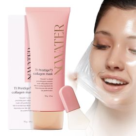 Collagen Wrapping Mask Elasticity Improving Hydrating Firming Hydrolyzed Collagen Peptides Glass Skin Peel Off Mask Korean Skincare for Face 2.5